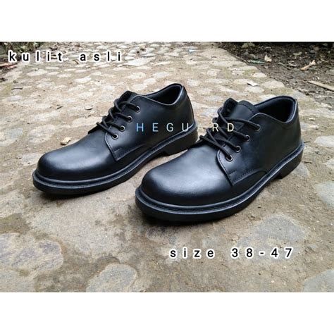 Jual Sepatu Pdh TNI AU Fantopel Kulit Asli Kerja Kantoran Satpam