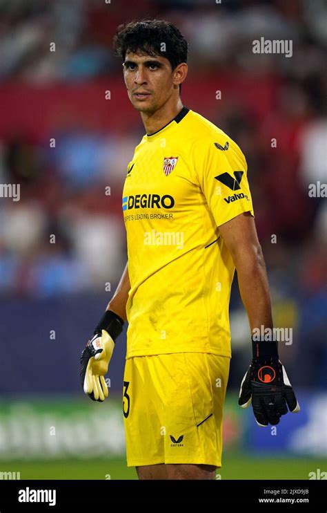 Sevilla Goalkeeper Bono During The Uefa Champions League Group G Match