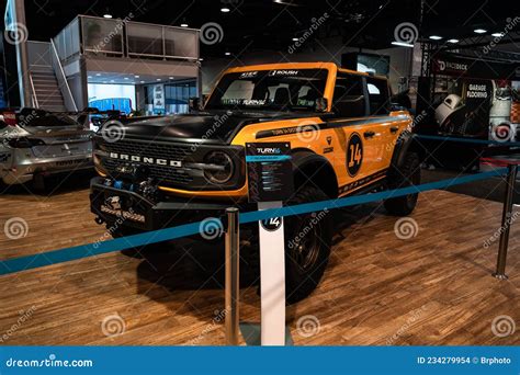 Ford Bronco Badlands Showcased At The Sema Show Editorial Stock