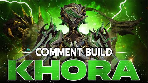 Comment Build Khora Prime En Khora Prime D Truit Les