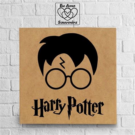 Placa Em MDF Harry Potter Comprar Em Eu Amo Souvenirs