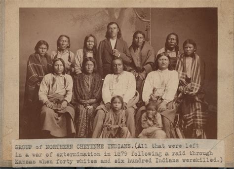 Northern Cheyenne Indians Lawrence Kansas Kansas Memory Kansas Historical Society