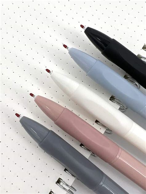 Pcs Mm Gel Pen Pressed Ballpoint Pen Shein Usa