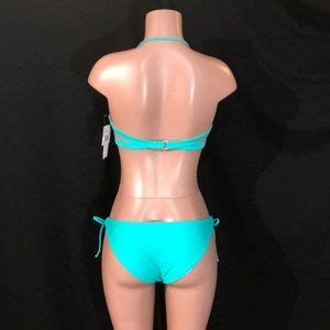 Raisins Swim Raisins Knot Front Strapless Push Up Bikini Swim Poshmark
