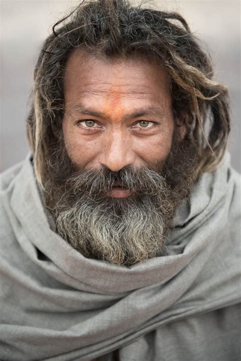 Sadhu portrait – Charles Fourtree