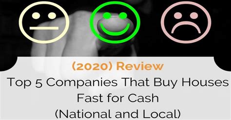 5 Top Companies That Buy Houses Reviews - Local & National