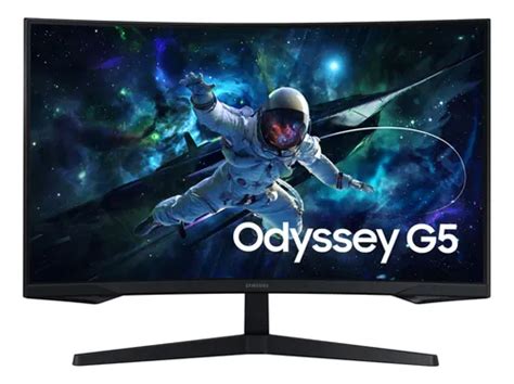 Monitor Gamer Samsung Odyssey G5 32 - Monitor Gamer Samsung Odyssey G5 32'', Qhd, 165hz, 1ms, Preto ...