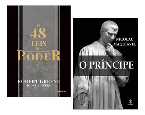 Kit As Leis Do Poder Capa Dura O Principe Maquiavel Frete Gr Tis