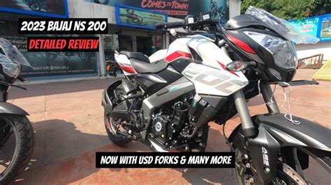 2023 Bajaj Pulsar NS 200 Review New Model Price YouTube