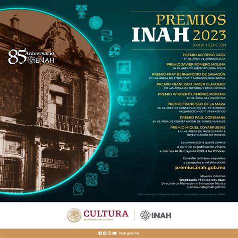 Premios Inah 2023