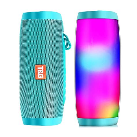 Tg Waterproof Bluetooth Speaker With Mutil Colorful Led Lights