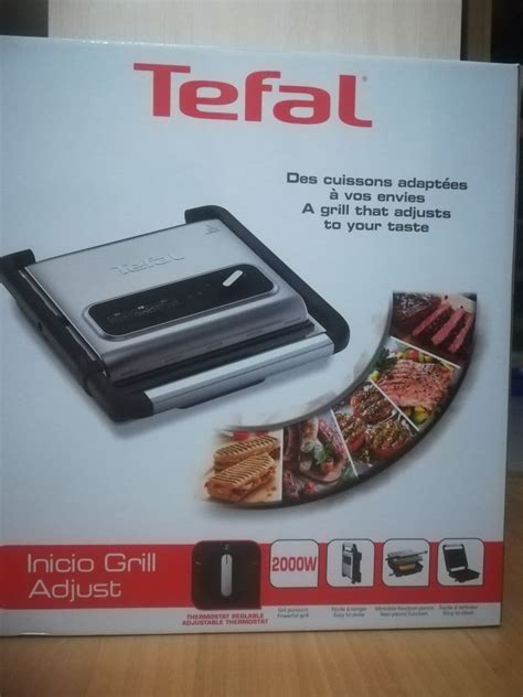 Tefal Inicio Grill Adjust