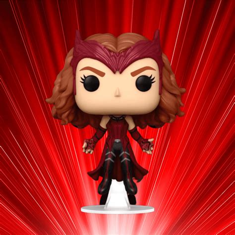 Funko Pop Marvel Wandavision Levitating Scarlet Witch 828