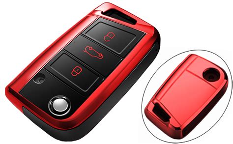 Amazon Componall For Vw Key Fob Cover Premium Soft Tpu Anti Dust