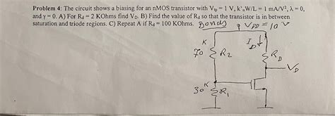 Solved Need Help With All Parts Please Thank You Problem 4 The