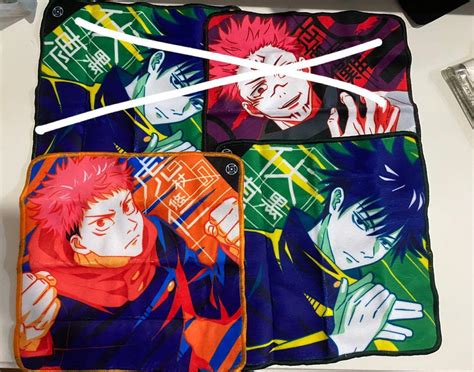 Jujutsu Kaisen Cloth Handkerchief Hobbies Toys Memorabilia