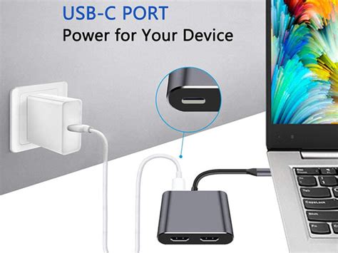 USB-C to Dual HDMI Adapter + Hub | The Futurist