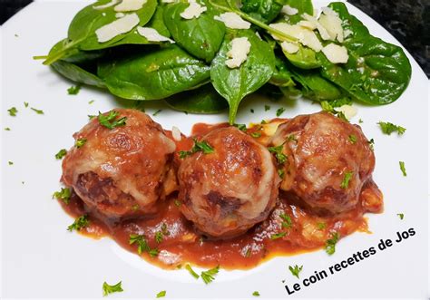 Le Coin Recettes De Jos Boulettes De Veau Au Parmigiano Reggiano