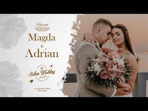 Zwiastun Weselny Magda I Adrian Wedding Promo YouTube