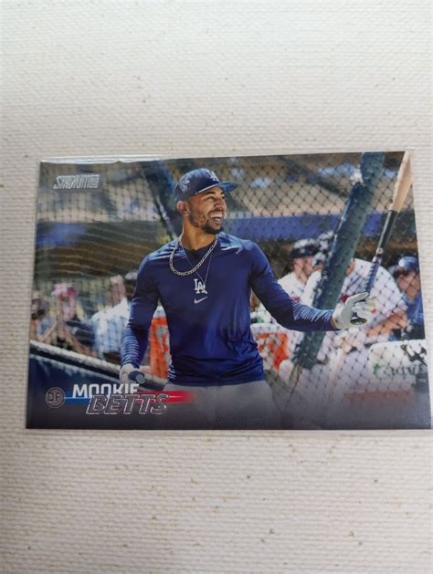 Yahoo Topps Stadium Club Baseball Mookie Betts