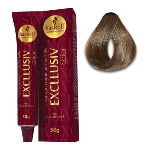 Tintura Excllusiv Color 50g 7 3 Haskell Tinta De Cabelo Magazine Luiza