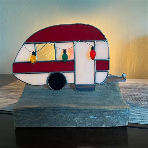 Stained Glass Camper Etsy