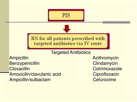 Ppt The Assessment Of Sequential Antibiotics Therapy In University