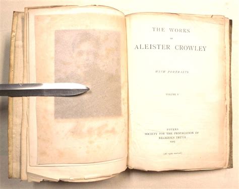 The Works Of Aleister Crowley The Collected Works Of Aleister Crowley