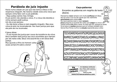 Atividade para 20 10 Parábola do juiz injusto