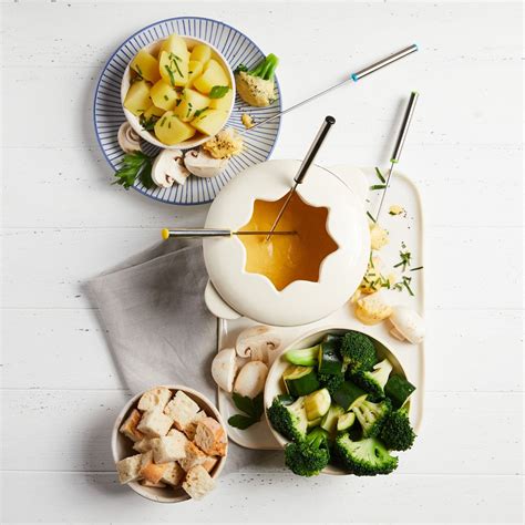 Kochen und Backen mit ALDI SÜD Veganes Cashewkäse Fondue einfach und