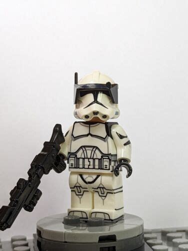 LEGO Star Wars Custom Printed Minifig Phase 2 Clone Trooper Major EBay