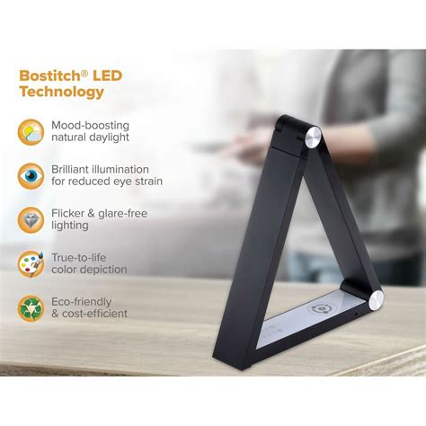 Bostitch Wireless Charging Desk Lamp Jd Office Products