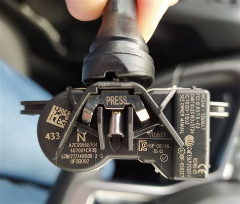 Датчики давления в шинах 407004CB0B — Nissan Qashqai (2G), 2 л, 2019 ...