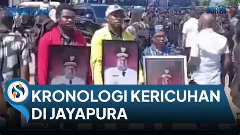 Kronologi Kericuhan Massa Pengiring Jenazah Lukas Enembe Pj Gubernur