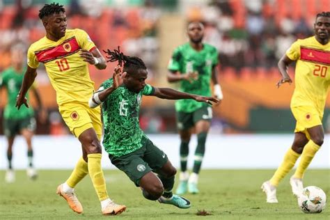 AFCON LIVE UPDATE Nigeria Vs Angola