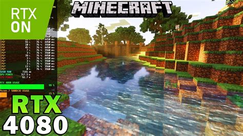 Minecraft Rtx Rtx 4080 R7 5800x3d Ray Tracing 4k 1440p