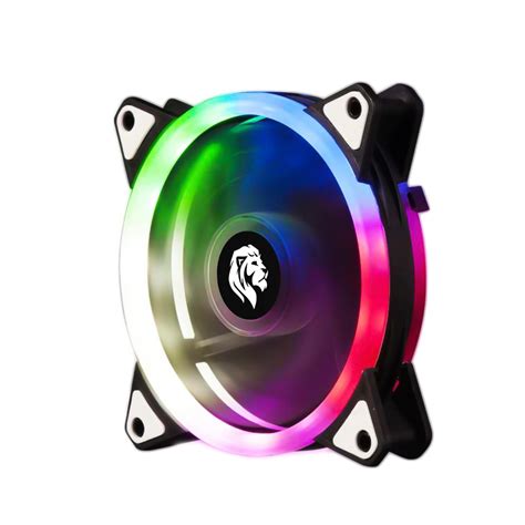 Cooler Fan Led Rgb Gamer Mm Cm Ventoinha Para Gabinete Escorrega