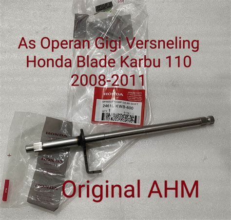 As Operan Gigi Versneling Honda Blade Karbu Ori Ahm Kwb