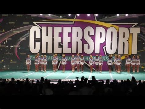 Stingray Allstars Uv Cheersport Nationals Day Youtube