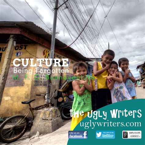 CULTURE: Being Forgotten? - The Ugly Writers