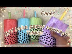 Pomysły z tablicy Pomysły na papersquishy 30 papieroplastyka papier