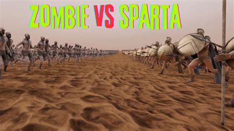 20 000 SPARTA VS 20 000 ZOMBİE Ultimate Epic Battle Simulator 2 UEBS 2