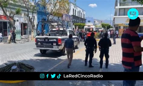 Hieren A Mujer Durante Intento De Asalto En Pleno Centro De Tehuac N