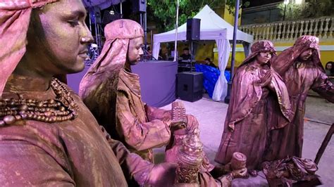 Estatuas Vivientes Se Toman Puerto Rico Para Celebrar La Poca