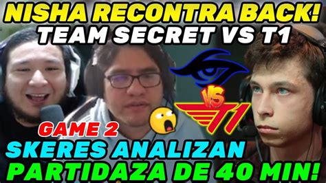 T Se Va A Lower Bracketskeres Analizan La Partida De Team Secret Vs