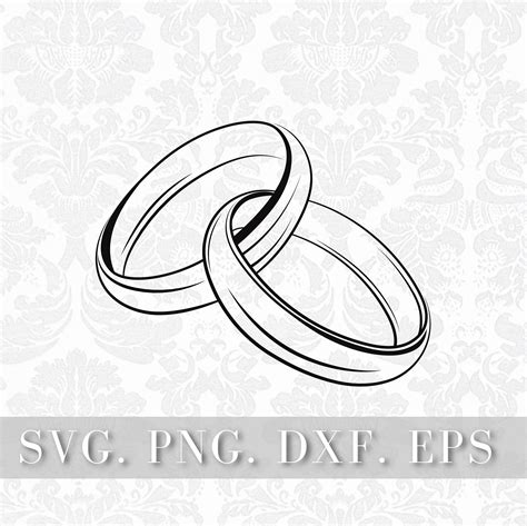 Wedding Ring Svg Wedding Svg Ring Svg Wedding Rings Svg Wedding