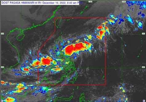 Pagasa Releases Latest Weather Update For Saturday December