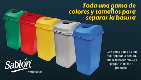 Botes De Colores Para Separar La Basura F Cilmente