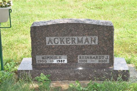 Minnie Pauline Koch Ackerman Find A Grave Gedenkplek