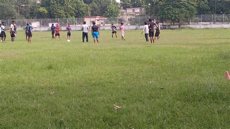 Sports Day Par Football Match In Mgkvp Varanasi YouTube